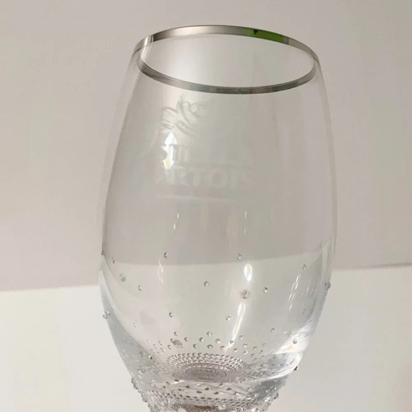 Swarovski Crystal Stella Artois Chalice Goblet Glass Limited Edition Worn Box - Picture 11 of 16
